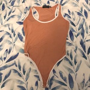 Peach one piece